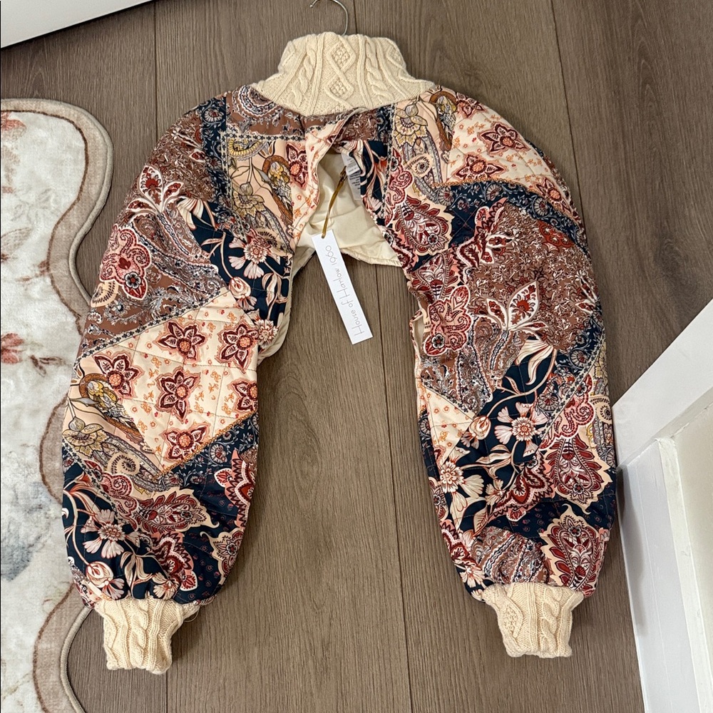 House of Harlow 1960 Multicolor Patchwork Jacket